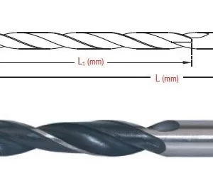 MAİER 12.0MM DIN338 HSS SİYAH BEYAZ MATKAP UCU