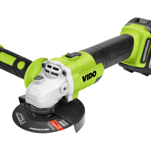 VIDO Profesyonel 115mm Akülü Kömürsüz Motor 21 Volt Lion Avuç Taşlama Makinesi (WD040520210)